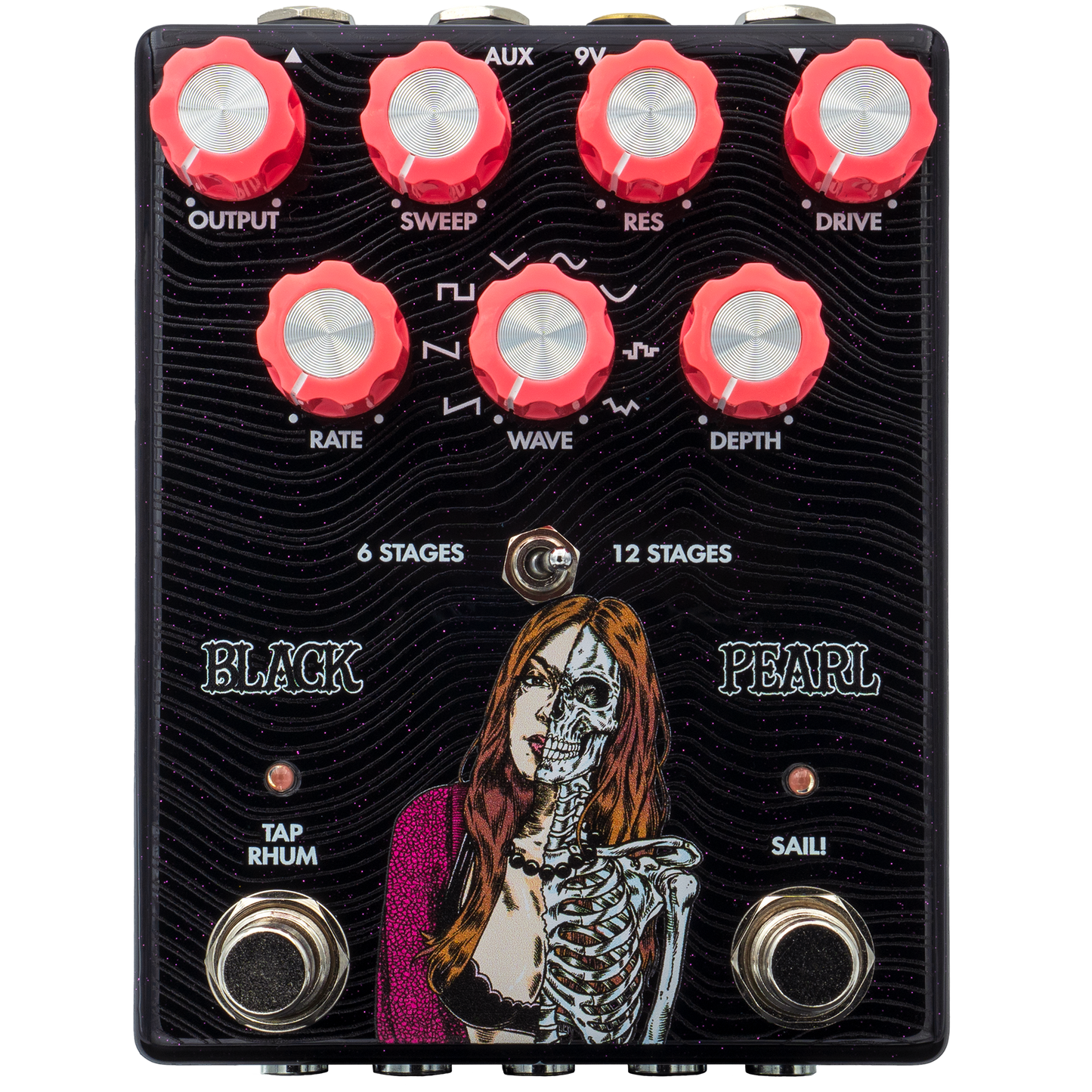 BLACK PEARL  12-Stage Phaser  ( Moog MF-103 )