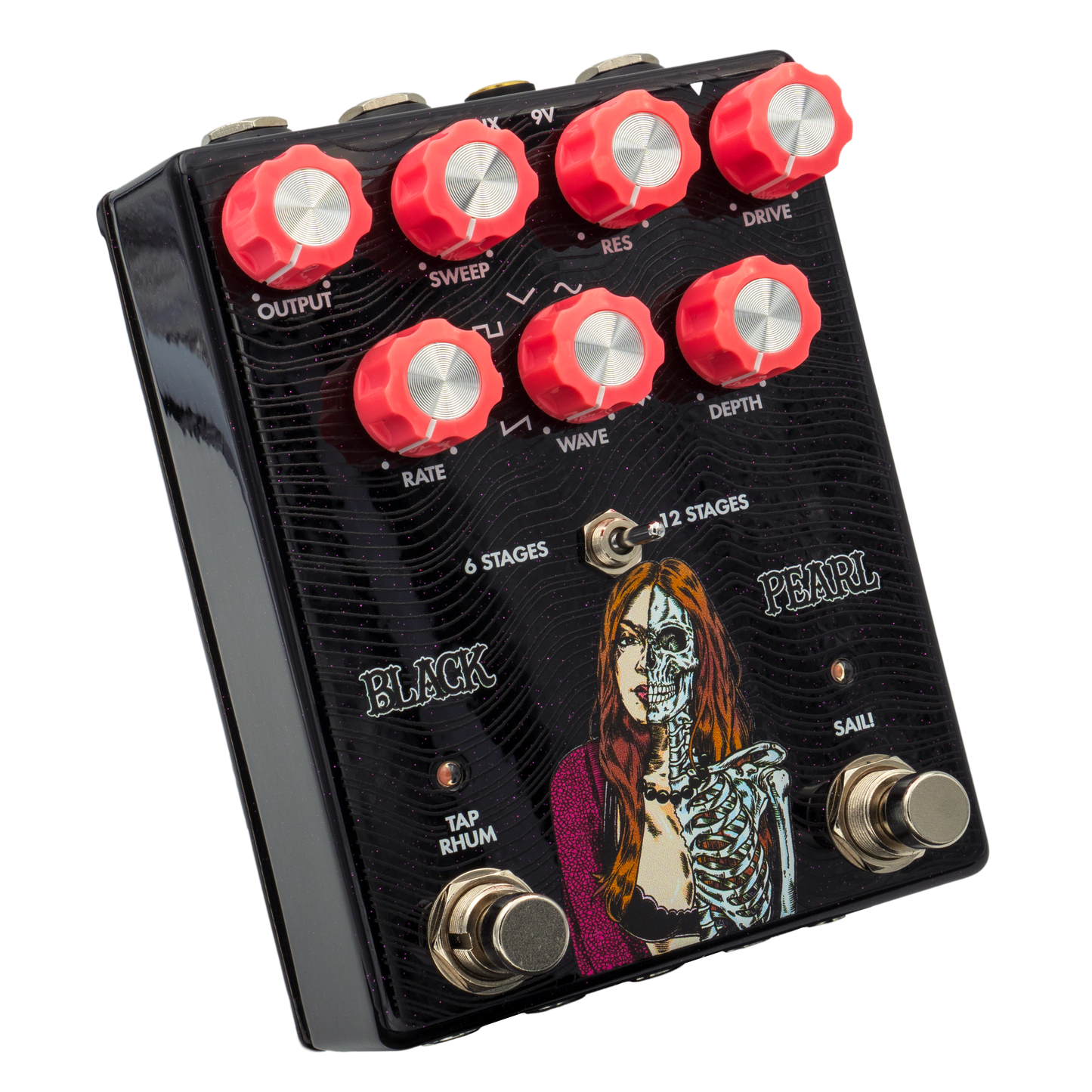 BLACK PEARL 12-Stage Phaser ( Moog MF-103 )